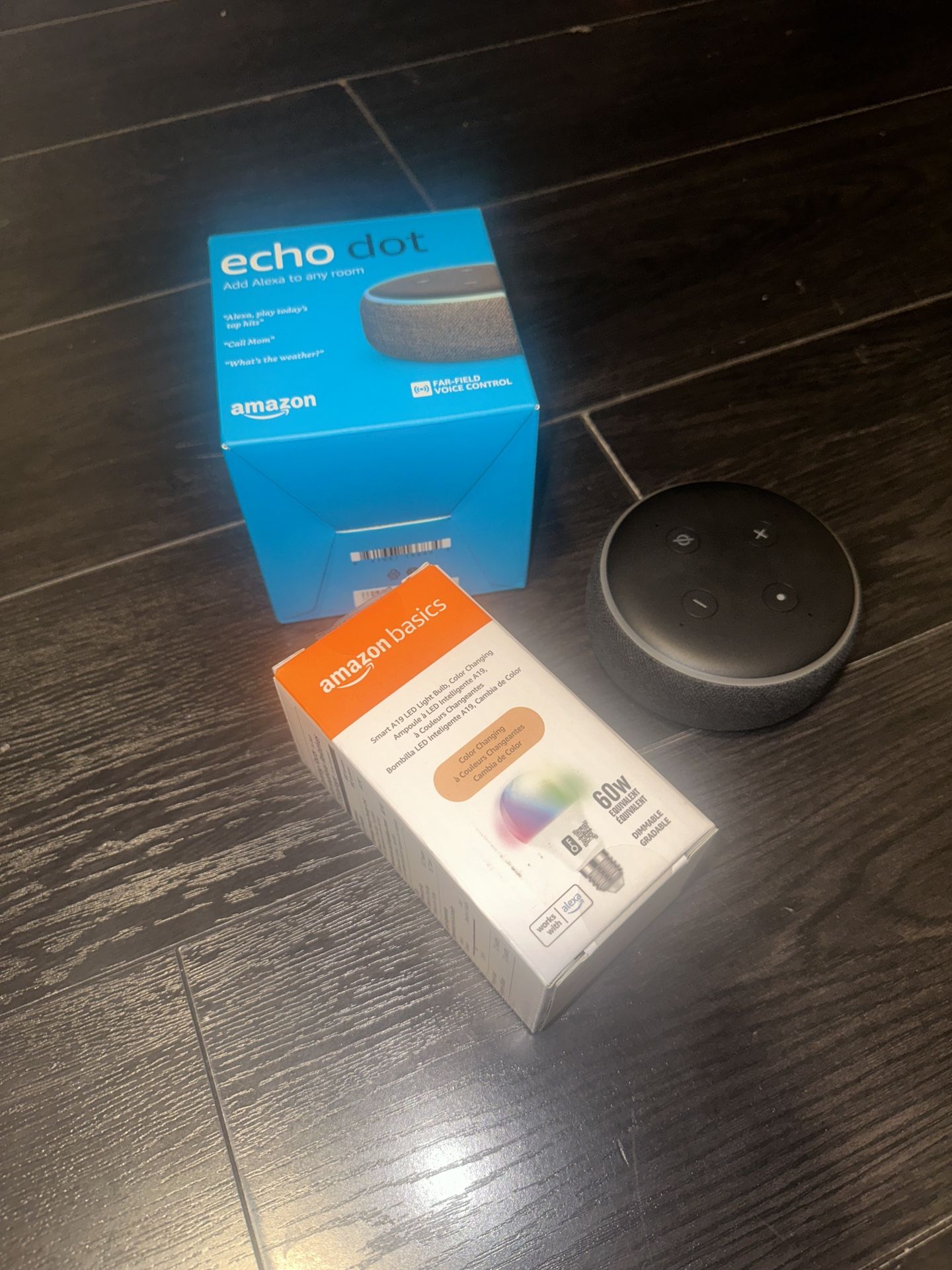 Amazon Basics Amazon Echo Bulbs Echo Spot Amazon Echo Dot Bundle