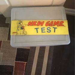 Arcade Video Game Marquee 