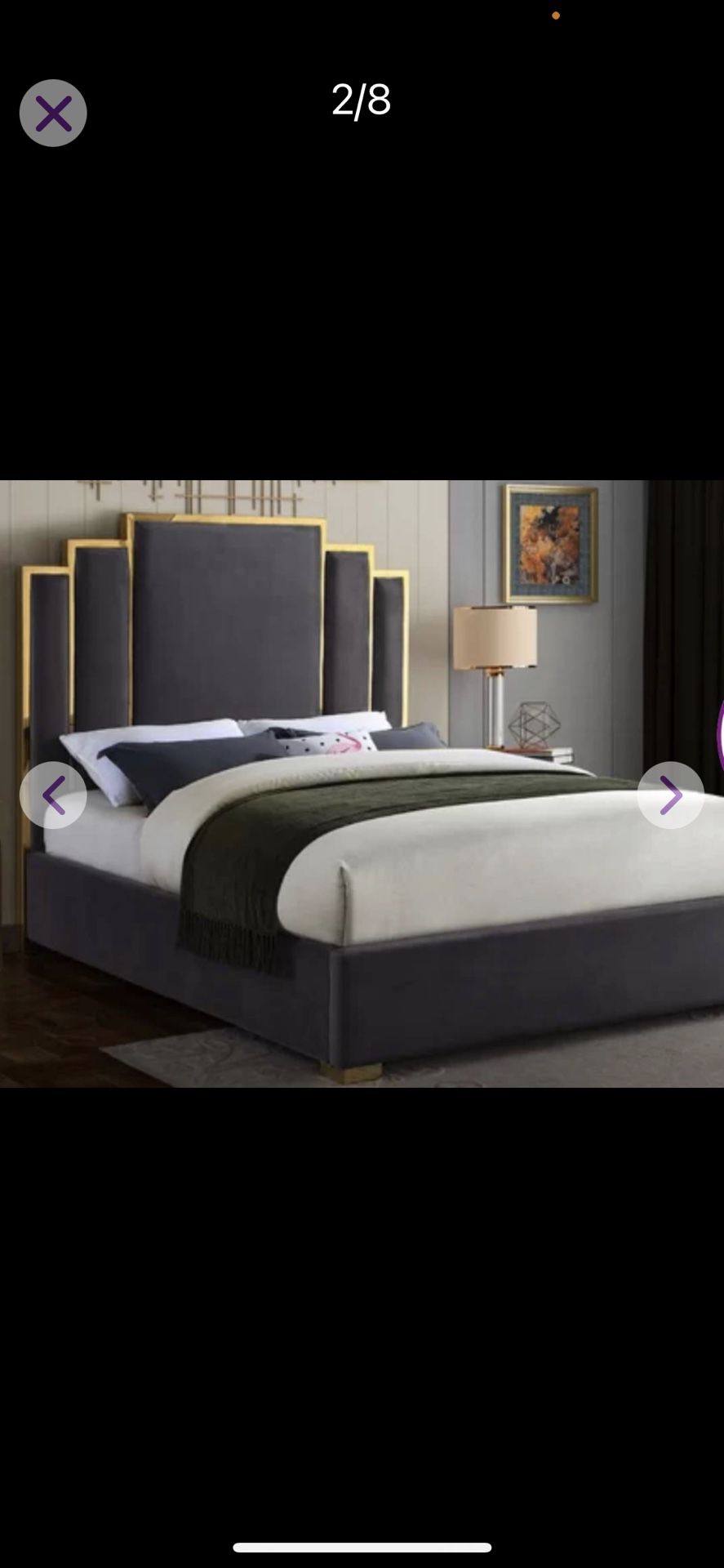 NEW (Sectional  & Queen Bed 