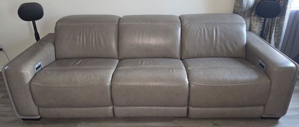 Priced to Sell-Leather Couch