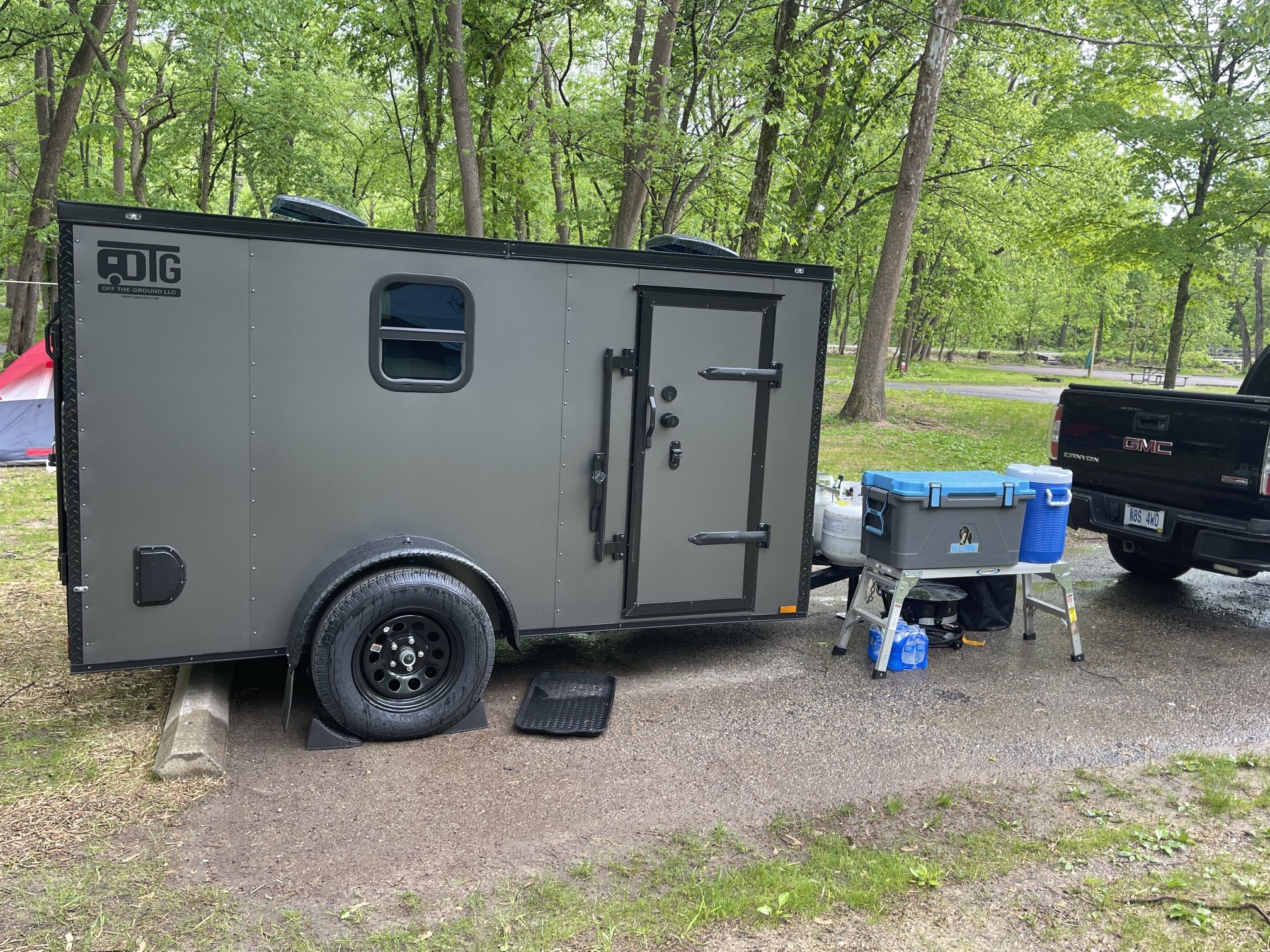 Charcoal OTG Camper with A/C