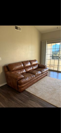 Leather Couch