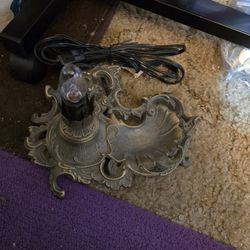 Vintage Inkwell Lamp