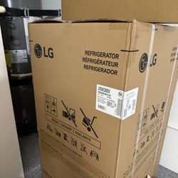 Brand New LG 6.0 Cu Ft Single Door Refrigerator Inverter Compressor + Freezer