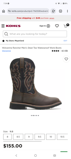 Men's wolverine boots