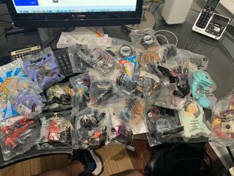 Box Of Vintage McDonald’s And Burger King Kids Meal Toys