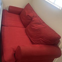 Red Couch - 2 Seats 