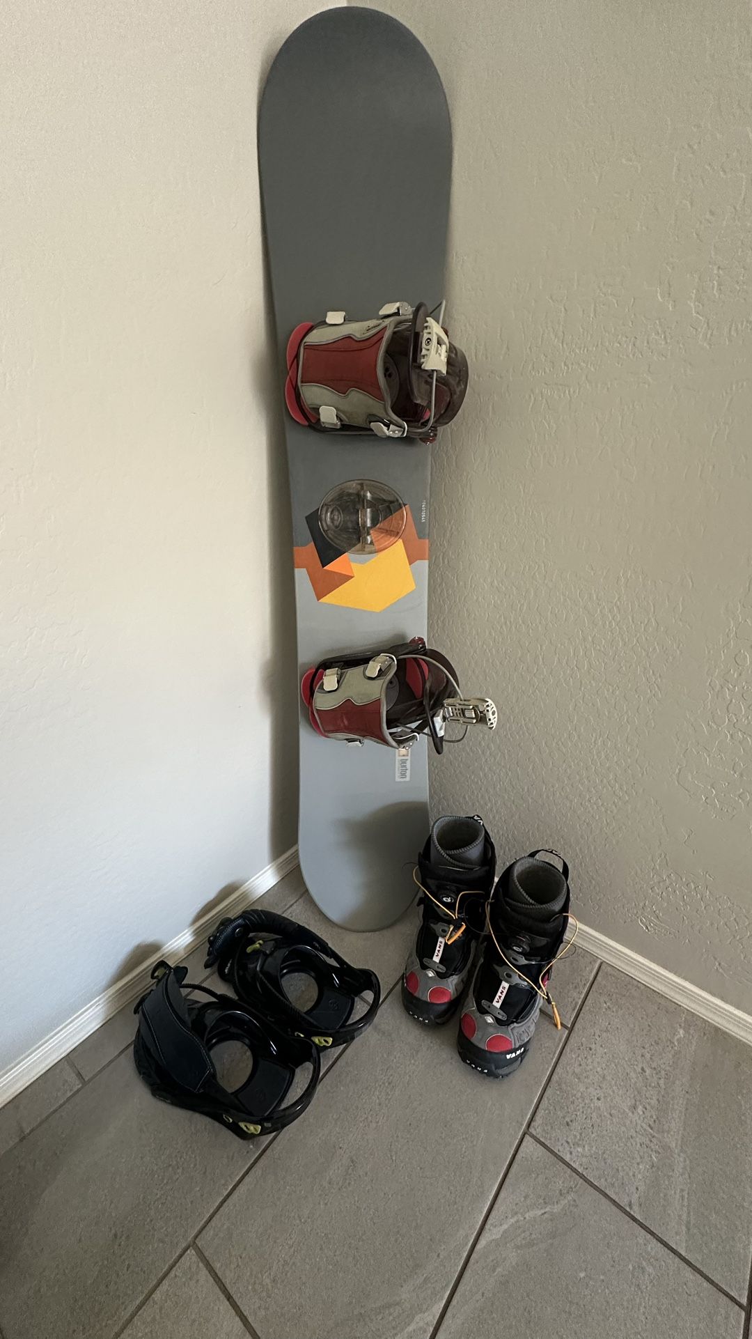 Burton Snowboard And Other Gear