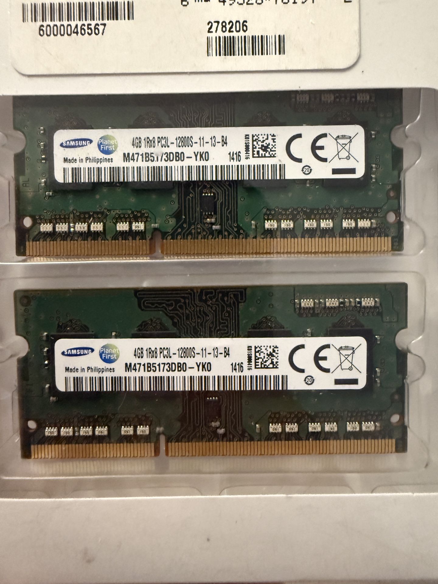8 GB Laptop Ram