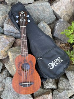 Luna Honu Mahogany Soprano Ukulele