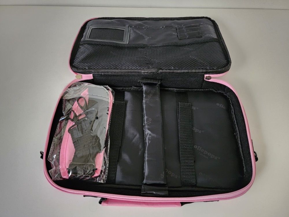 Pink Travel Multi Pocket Bag