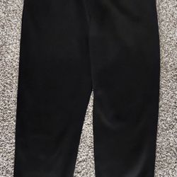 Black drawstring sweatpants, XL