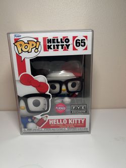 Hello Kitty Funko Pop! #65 FLOCKED FYE Exclusive