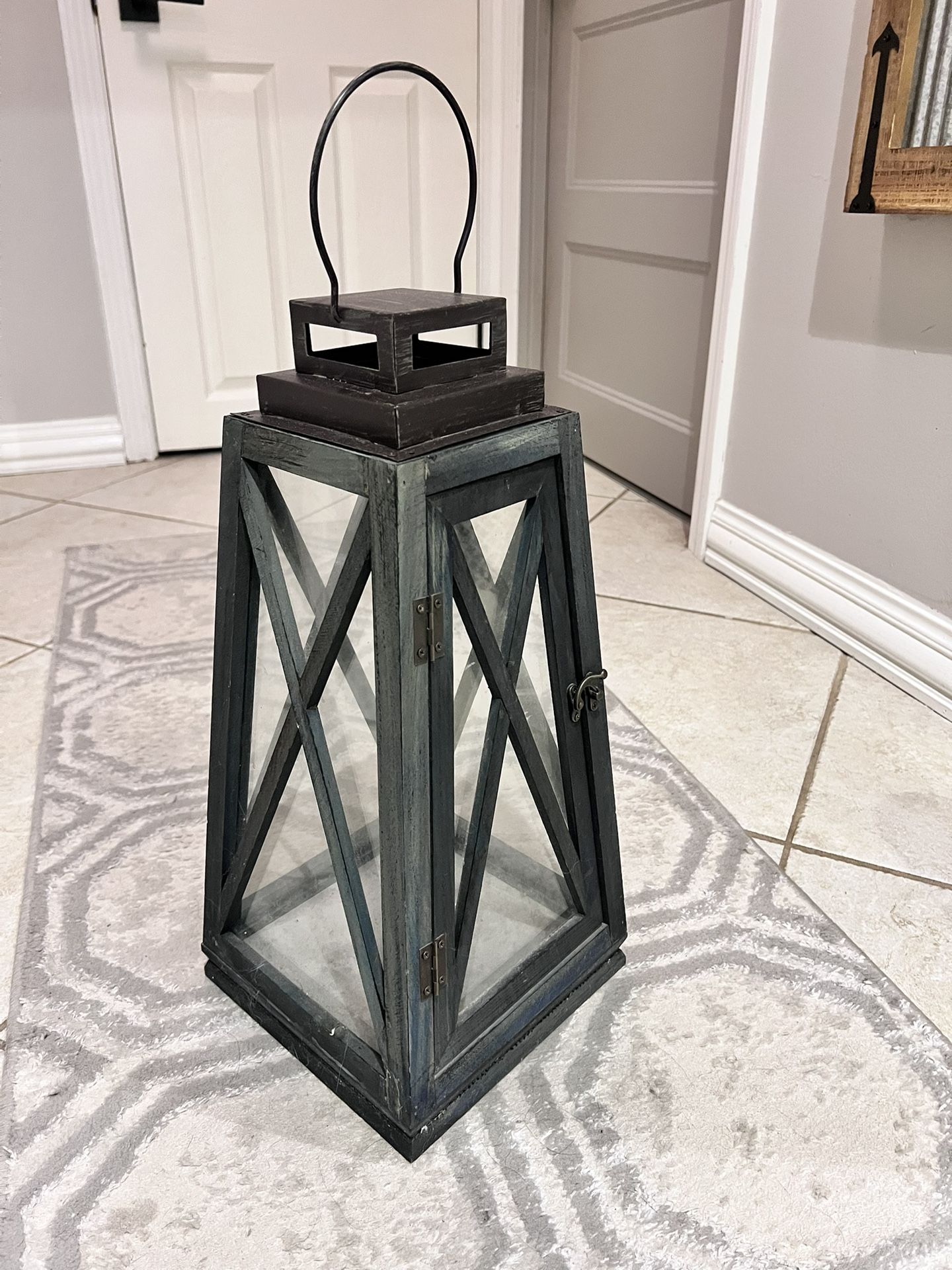 Wooden lantern 