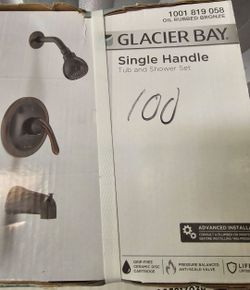 Glacier Bay Single Handle Shower & Tub Faucet In Bronze