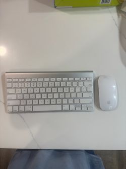Apple wireless keyboard with mouse