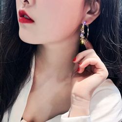 Silver Hoop Earrings 