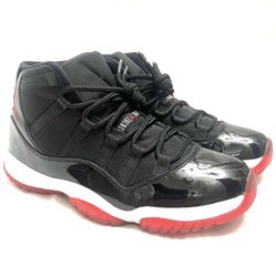 Nike Air Jordan XI 11 Bred Black Red 2012 Playoffs Worn Once Size 10.5 100% Authentic