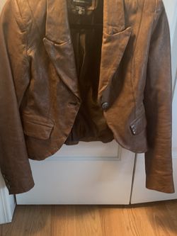 Victoria's Secret leather Jacket size xs