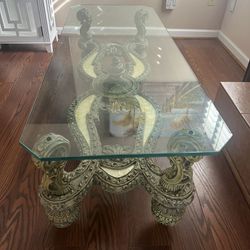 Antique Glass Coffee/Center Table