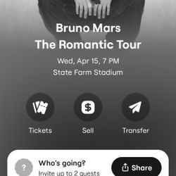 Bruno Mars Tickets