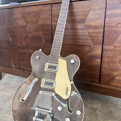 Gretsch hollow body electric guitar