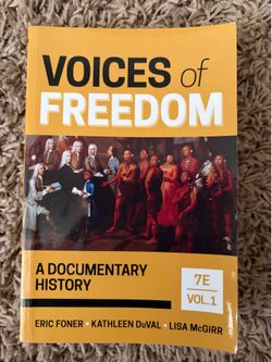 Voices of Freedom: A Documentary History (Volume 1)