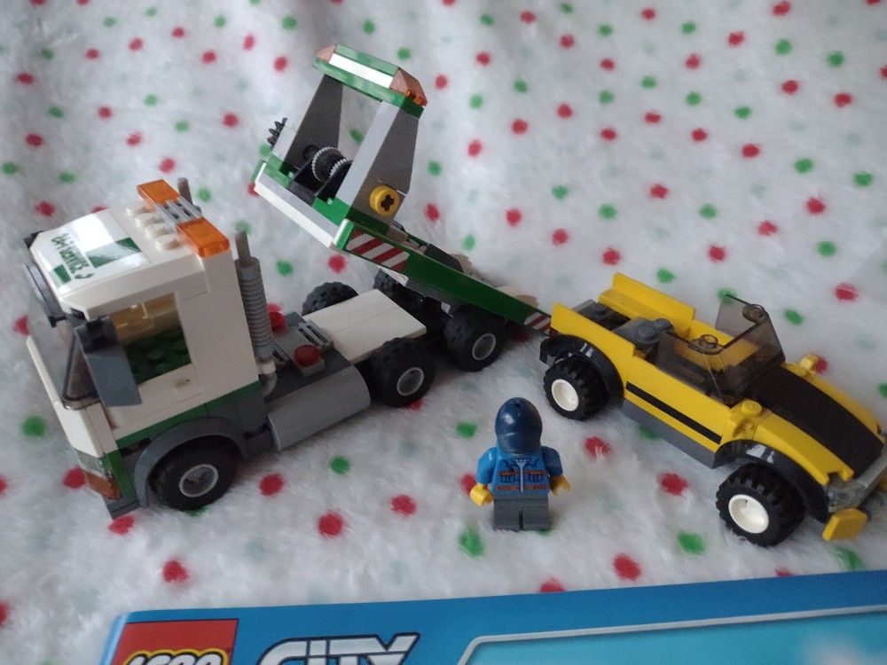 Lego City 60097 Tow Truck Driver And Car 🚗