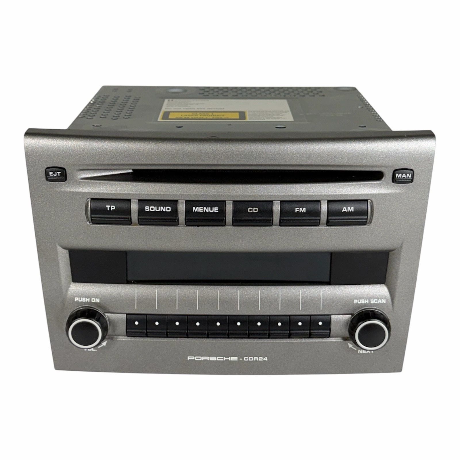 OEM Porsche CDR24 Radio & CD Player Head Unit for 05-09 Boxster, Cayman, 911