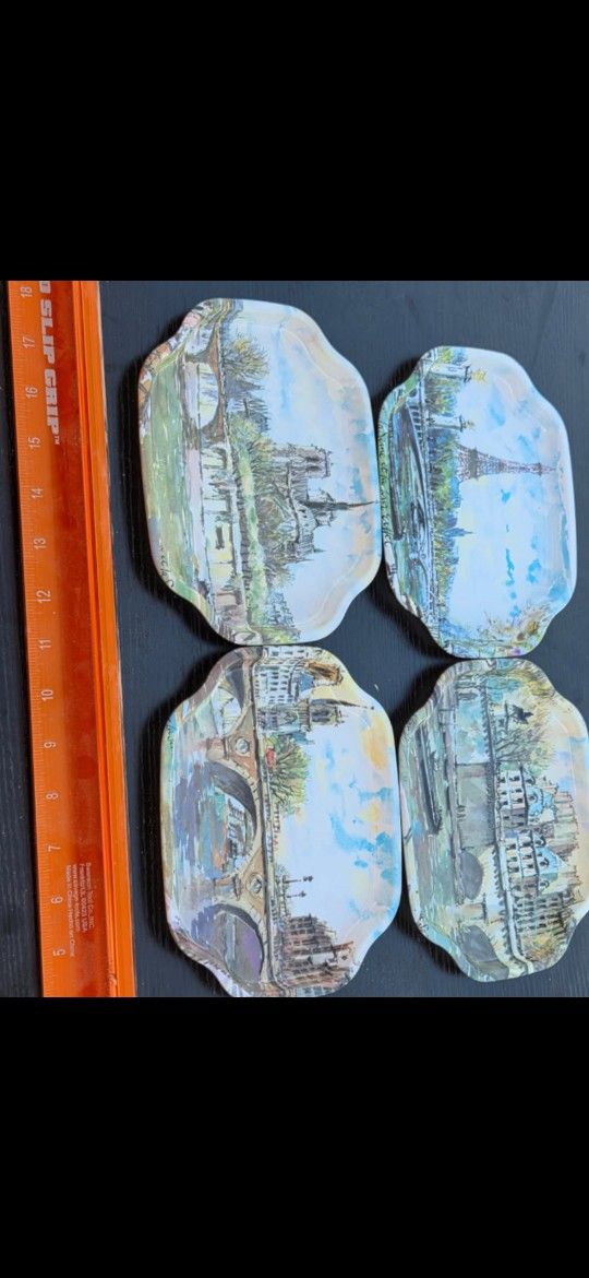 ENGLISH METAL TRAYS