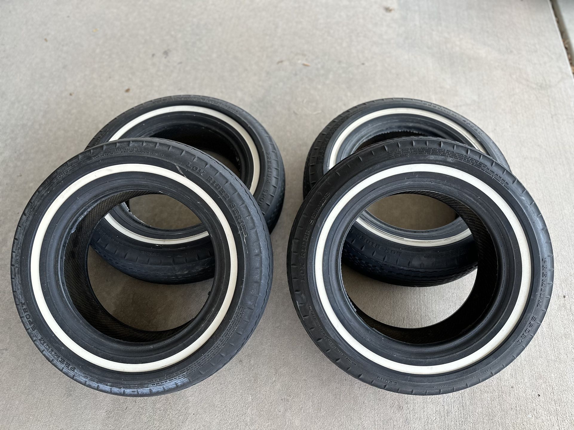Lowrider Tires 13 Inch 5.20’s