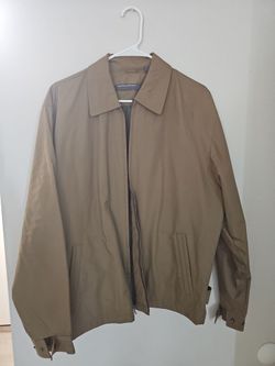 Perry Ellis Portfolio Men's Tan Jacket
