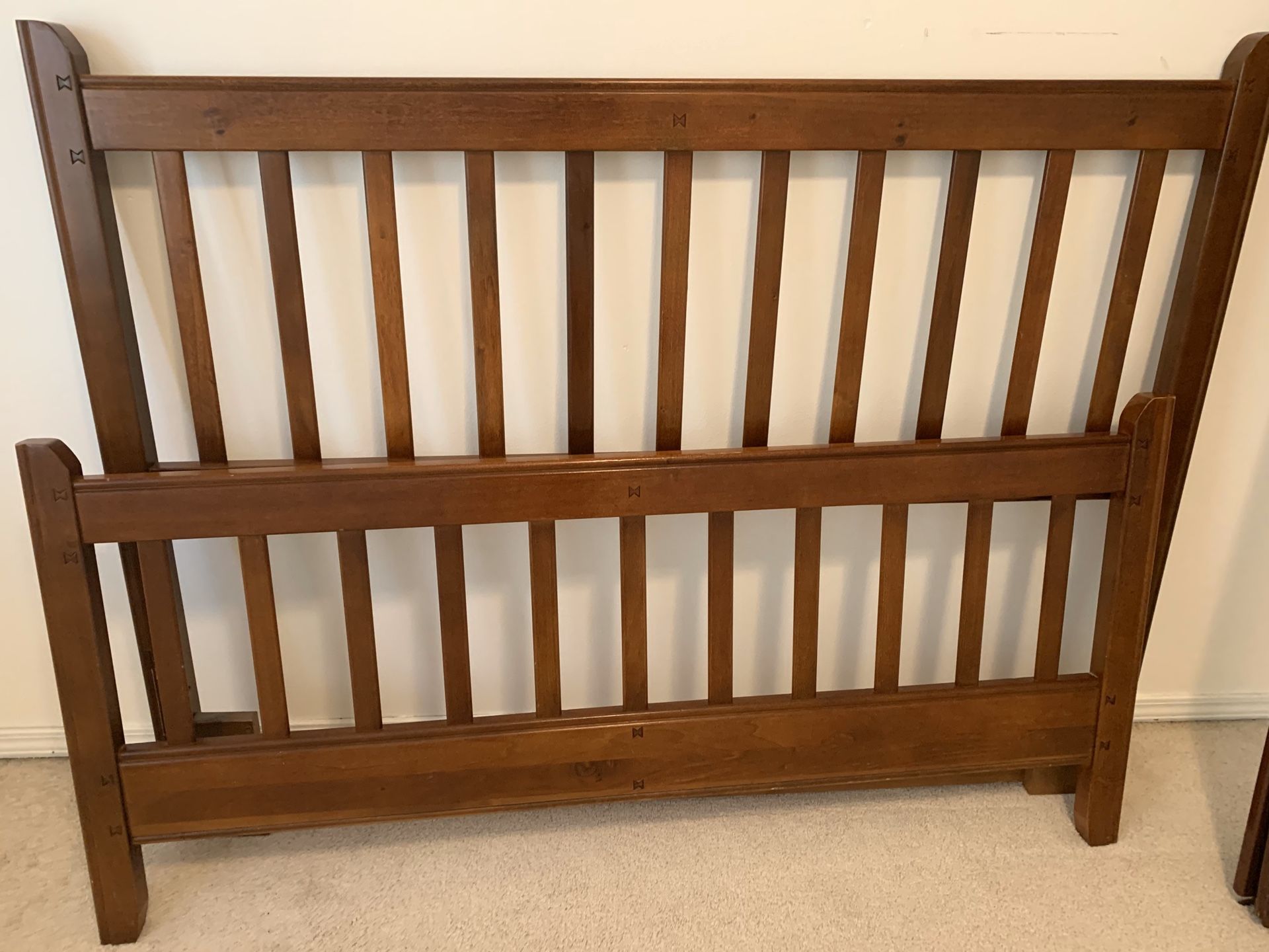 Bassett Queen Bed and Dresser