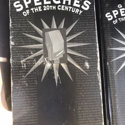 Greatest Speeches Of The 20th Century Booklet And 4 CDs