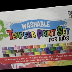 Tempera Paint Set By US Art Supply