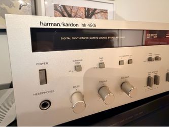 Vintage Harman Kardon HK 490i Stereo Receiver - Made in Japan