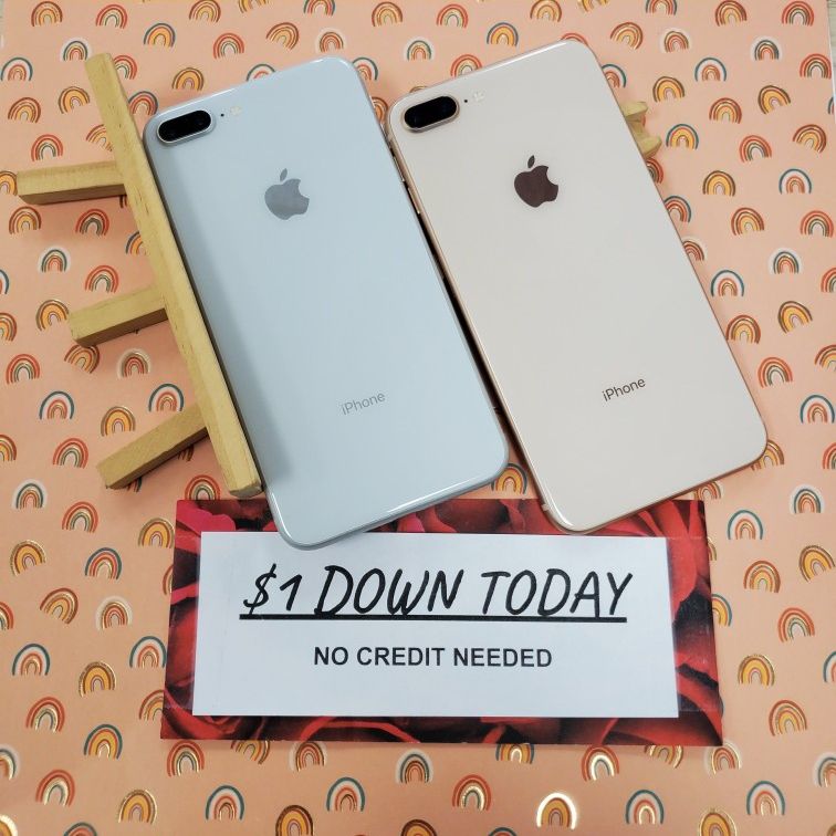 Apple IPhone 7 Plus / 8 Plus - $1 DOWN TODAY, NO CREDIT NEEDED