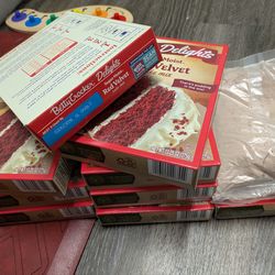 Betty Crocker Delights Super Moist Red Velvet Cake mix