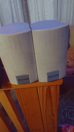 set of home theater speakers