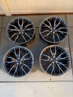 OEM 19” Lexus GSF  RCF 2015-2023 Forged Rims Wheels  BBS Factory OEM