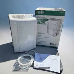 Haier HDN455 45-pint Electronic Control Dehumidifier New Open Box
