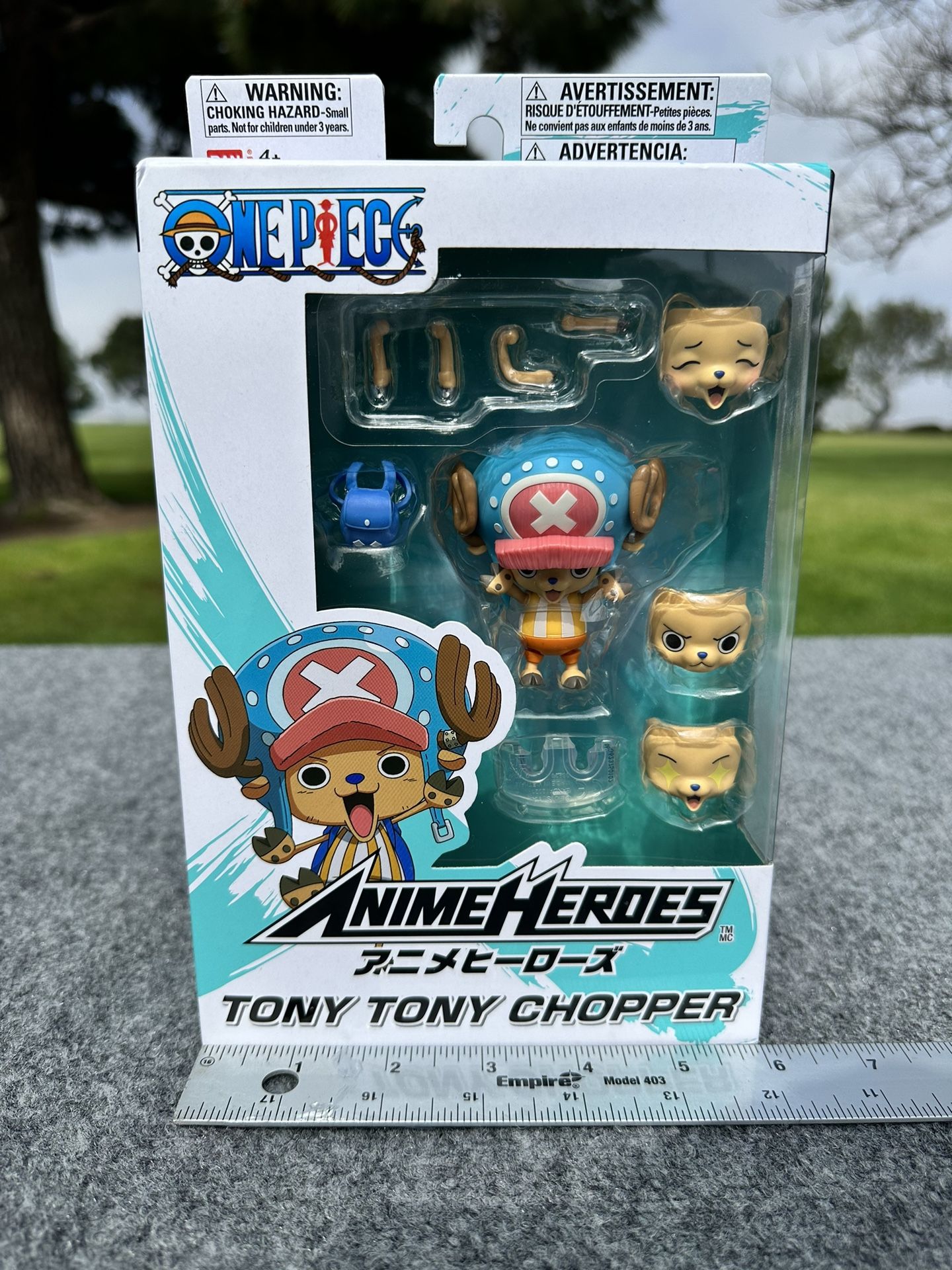  ANIME HEROES - One Piece - Tony Tony Chopper Action Figure :  Everything Else