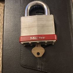 Master lock No. 19 Lock And Key