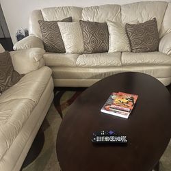 Leather Living Room Set 
