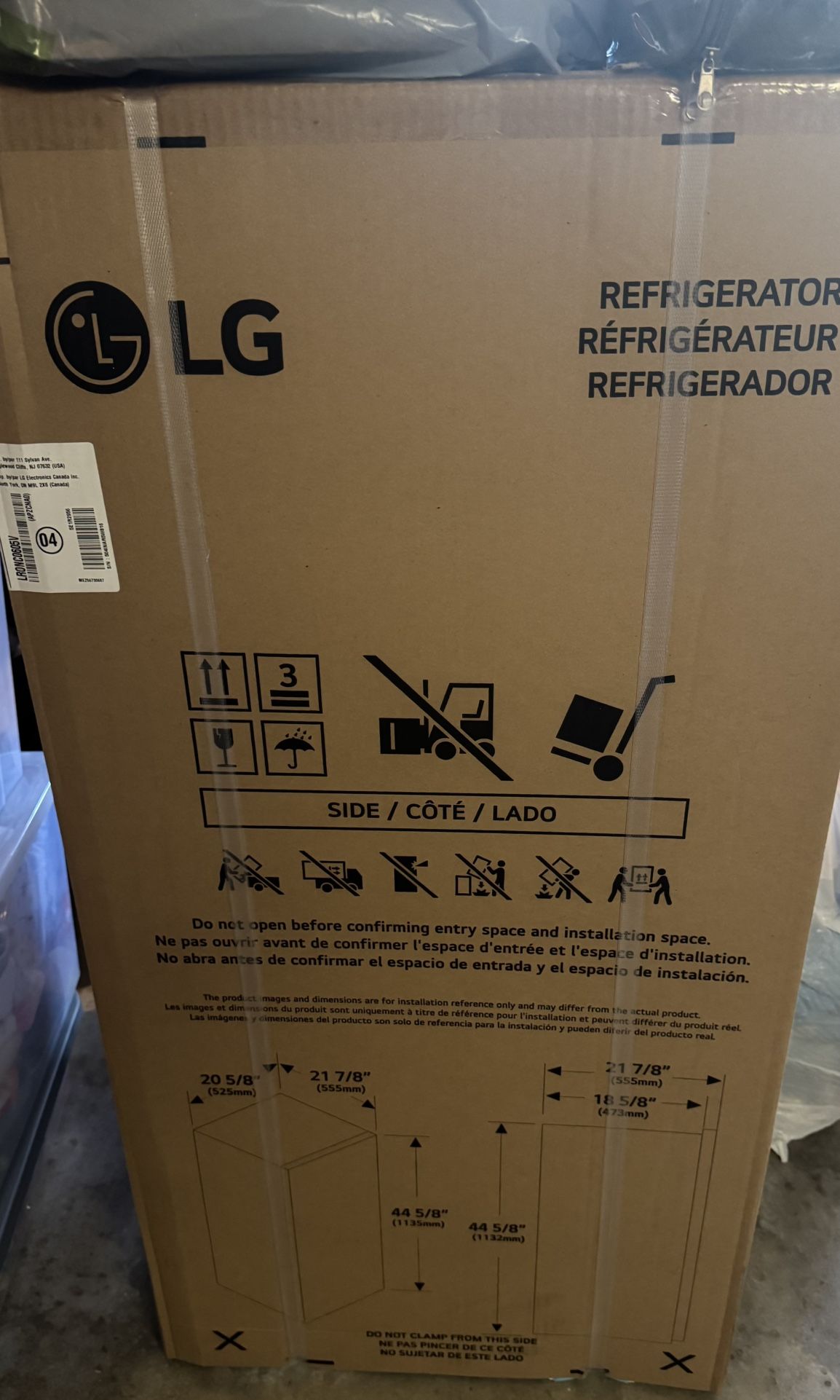 Brand New Lg Mini Fridge Refrigerator And Freezer