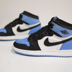 Air Jordan 1 Sneakers 6Y Retro High OG UNC Toe University Blue (FD1412-400) 