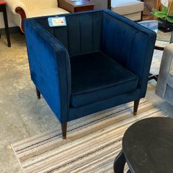 Royal Blue Side Chair 