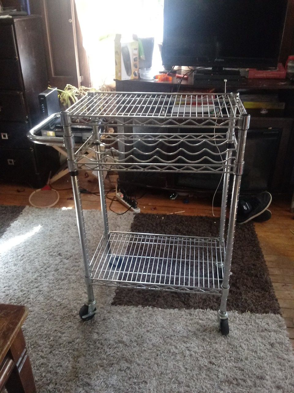 Metal rolling island 20$