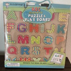 ABC Magnetic Puzzle & Play Board