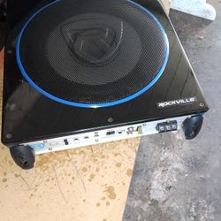 Rockville 10 Inch powered subwoofer 
